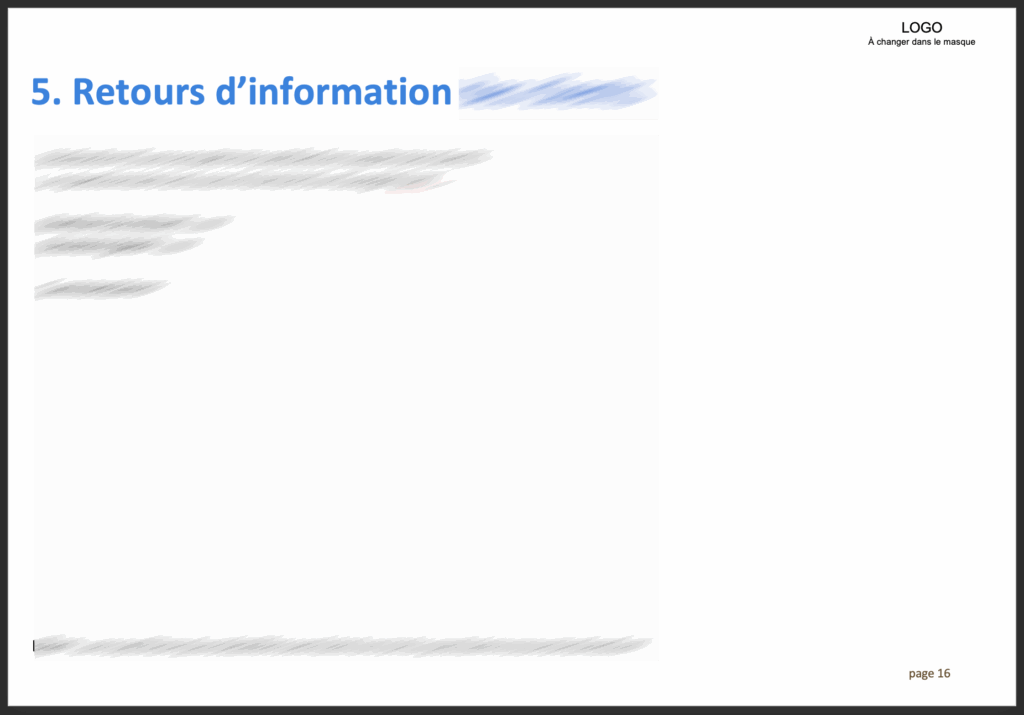 RD retour d'informations